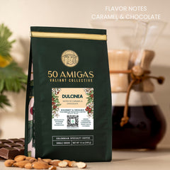 50 Amigas Coffee Colombian | Arabica | Gourmet | Direct Trade - 5 LBS (Pack of 20)